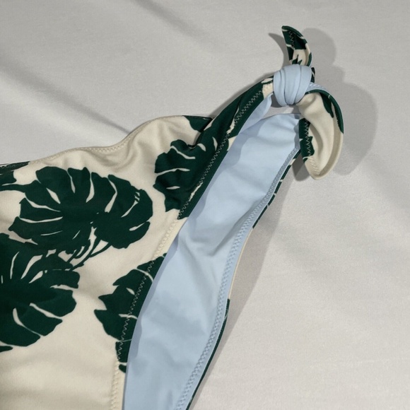 NWT La DoubleJ [ XL ] Monstera Rose‎ Leaf Reversible Bikini Bottom - Picture 6 of 12